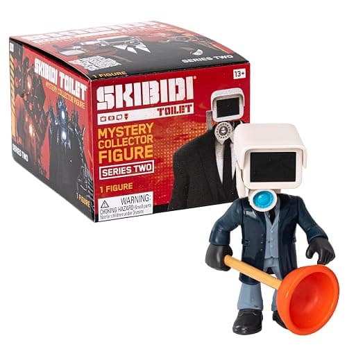 SKIBIDI Toilet Mystery Figure Collector Series 2, Collectible Figures, YouTube Animation Sensation, Officially Licensed Toilet Merch thumbnail 6