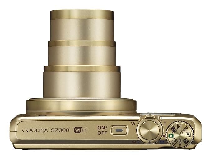 Nikon COOLPIX S7000 Digital Camera (Gold) - International Version (No Warranty) thumbnail 7