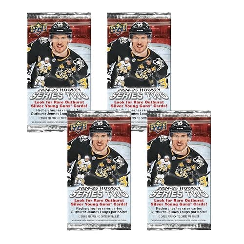 NHL 2024-25 Upper Deck Series 2 Blaster Box | 4 Packs thumbnail 3