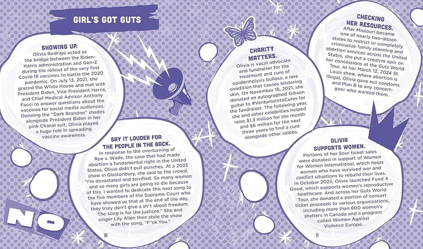 The Unofficial Olivia Rodrigo Activity Book: Trivia, Quizzes, Games, and Coloring for Fans with Guts thumbnail 5