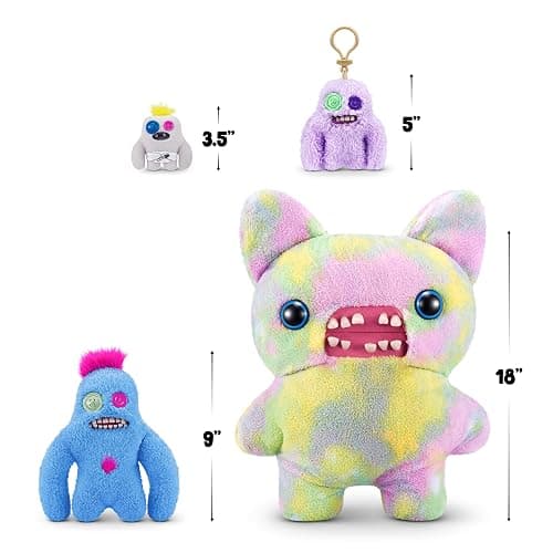 Fuggler Hairy Fuggs 9-inch Series 1 by ZURU, Funny Ugly Monster Plush Toy thumbnail 3