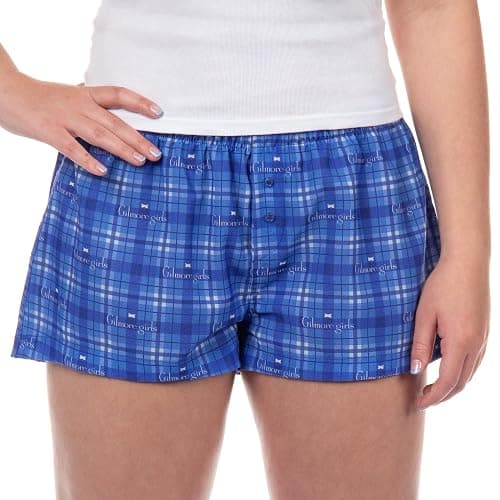 Gilmore Girls Women's Chilton Plaid Dragonfly Sleep Pajama Boxer Shorts Boyshorts - Image 1