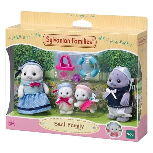 Sylvanian Families - 5759 Famiglia Foca - Set da gioco per case delle bambole - Image 1