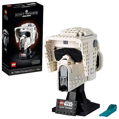 Lego Star Wars Scout Trooper Helmet 75305 Collectible Building Toy, New 2021 (471 Pieces) - Image 1