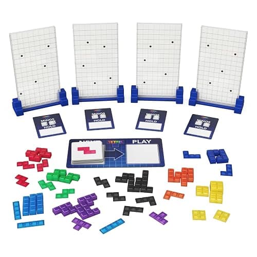 Spin Master Games, Tetris: The Board Game, Play The Classic Puzzle Game Tetris in Real Life, Multiplayer Head-to-Head Puzzle Challenge, 2-4 Players, Stocking Stuffer Gift Ideas for Ages 8 & Up thumbnail 7