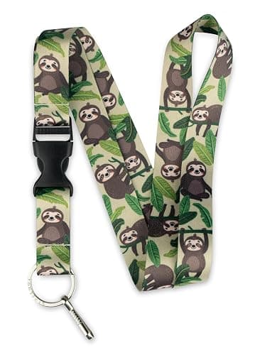 Limeloot Themed Lanyard for Keys, ID Badges, and Accessories - Premium Lanyard with Quick Release Buckle and Flat Ring. - Image 1