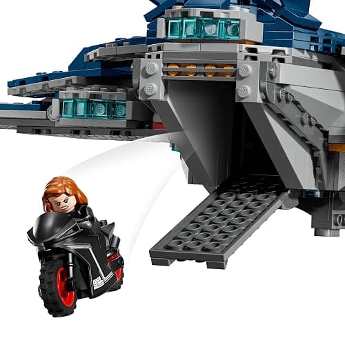 LEGO Marvel Avengers: Age of Ultron Quinjet - Kids Toy for Boys and Girls, Ages 12+ - Avengers Toy with 5 Marvel Action Figures - Collectible Decor & Playset - Gift Idea for Birthdays - 76325 thumbnail 4