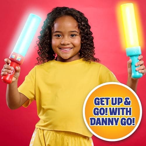 Danny Go! Color Beat Drumsticks - Officially Licensed Light-Up Musical Drumsticks Toy for Preschool and Elementary School Kids Inspired by Danny Go! Show thumbnail 3