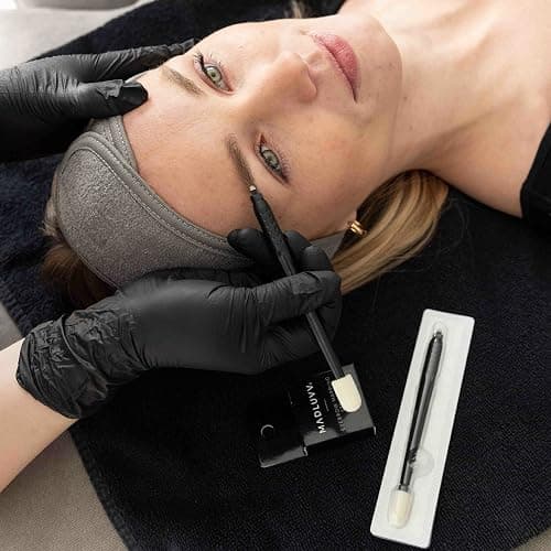 FRAMAR Powder Free Nitrile Gloves Medium – 12 INCH Black Gloves Disposable Latex Free, Guantes De Nitrile, For Hair Dye, Cleaning, Tattoo – Extra Durable & Resistant – 100 Pack thumbnail 4