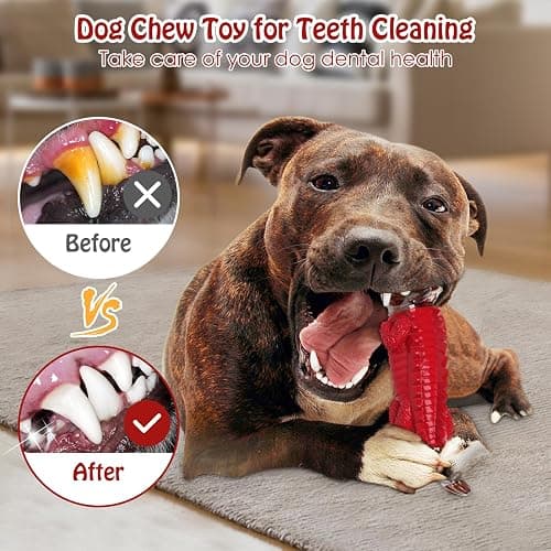 (1 Pack) Red crocodile dog chew toy thumbnail 7