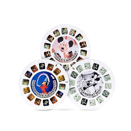 View-Master Mickey Mouse Deluxe Set, Disney 100 Edition - STEM, Retro, Fun Learning Toy for Kids and Adults, Toddlers, Ages 3+ thumbnail 4