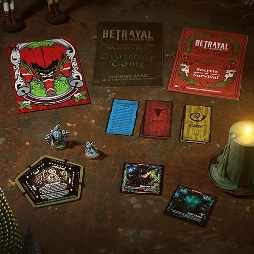 Avalon Hill Betrayal Evil Reigns in The Wynter's Pale The Yuletide Tale Expansion | Ages 12+ | Requires Betrayal at HOTH 3rd Edition to Play thumbnail 5
