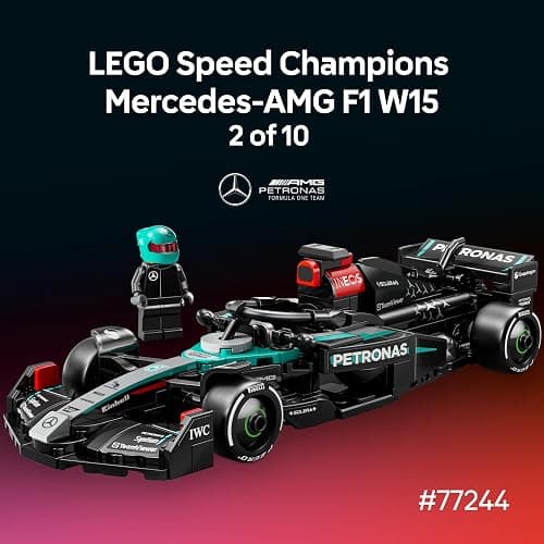 LEGO Speed Champions Ultimate Formula 1 Collector's Pack - Contains 10 Sets in 1 - Includes Exclusive Poster - Collectible F1 Model Car Kit - Gift for Race Car Fans - 66802 thumbnail 4