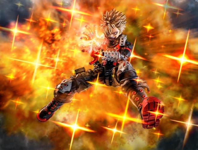 TAMASHII NATIONS - My Hero Academia - Katsuki Bakugo -The Beginning- S.H.Figuarts Action Figure | My Hero Academia 6 Inch Action Figure S.H. Figuarts - Katsuki Bakugo The Beginning thumbnail 2
