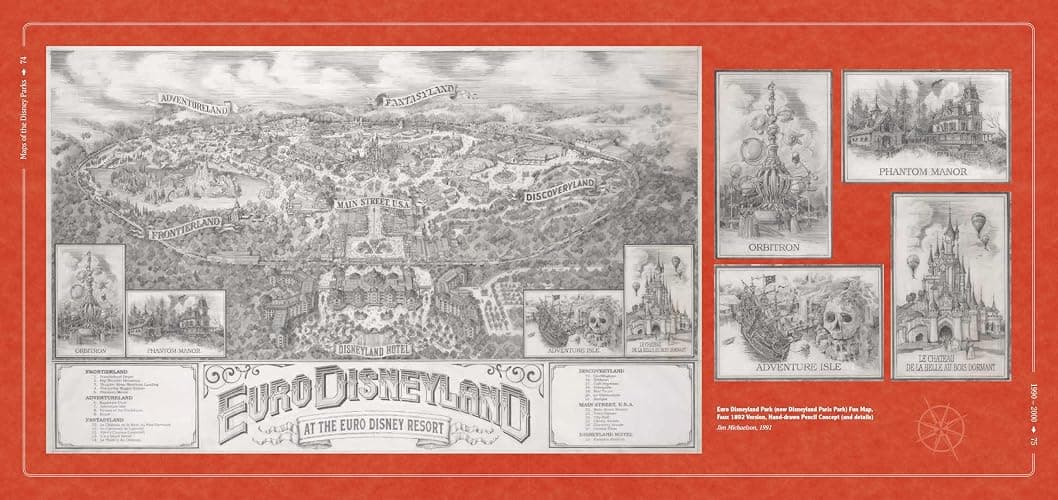 Maps of the Disney Parks: Charting 60 Years from California to Shanghai (Disney Editions Deluxe) thumbnail 16