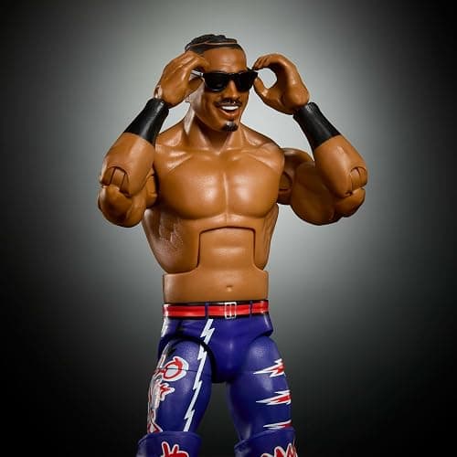 Mattel WWE Elite Action Figure & Accessories, Series #121, 6-inch Collectible Carmelo Hayes with 25 Articulation Points & Swappable Hands - Image 1