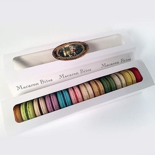 Macaron - Assortment Gift Box of 12 French Macarons, French Macarons, Gourmet Cookie Gift Box, Macaroon thumbnail 8
