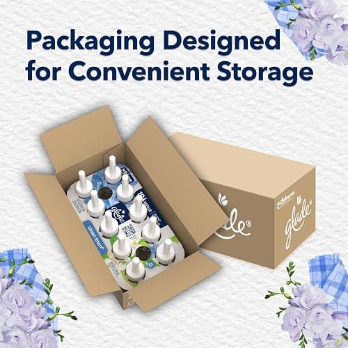 Glade PlugIns Refills Air Freshener, Scented and Essential Oils for Home and Bathroom, Clean Linen, 6.7 Fl Oz, 10 Count thumbnail 8