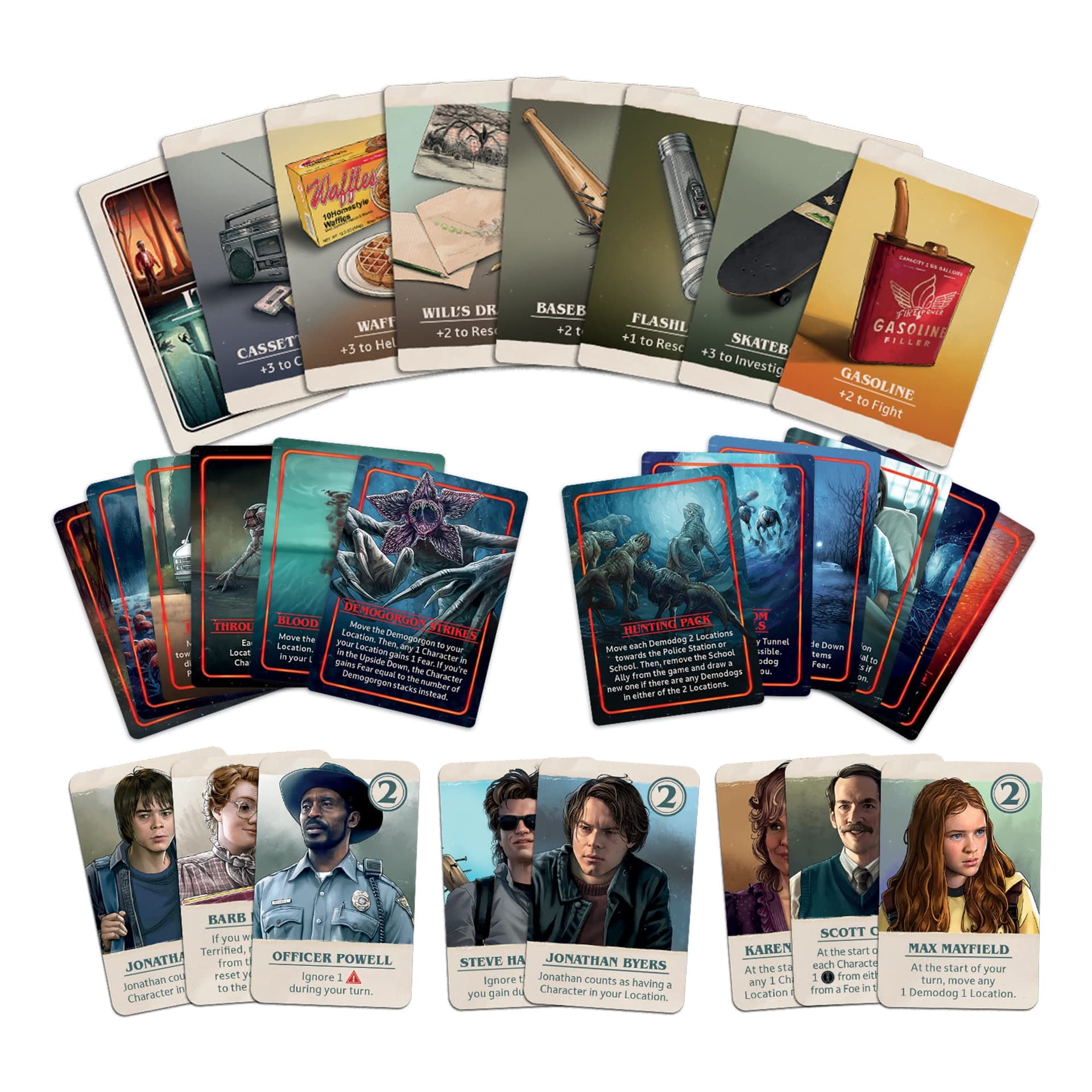 Stranger Things: Upside Down - Cooperative Board Game for 2-4 Players thumbnail 3