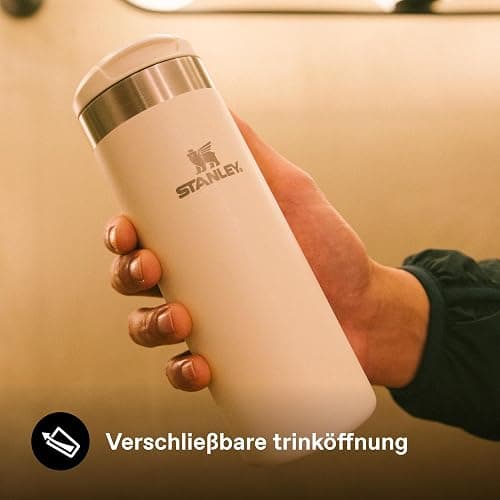 STANLEY Aerolight Transit Thermobecher 0.47L - Hält 6 Stunden Heiß - Spülmaschinenfest - Kaffeebecher To Go Auslaufsicher - Kompatibel Mit Gängigen Pkw-Getränkehalterungen - Thermosflasche - Gloss thumbnail 7