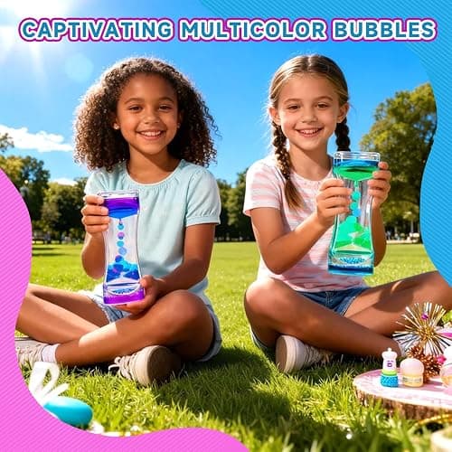 YUE MOTION Liquid Motion Bubbler - Stocking Stuffers for Kids - Sensory Fidget Desk Toy for Kids & Adults - Calming Visual Bubbler Toys for Classroom, Desk Decor, Stocking Stuffers thumbnail 6