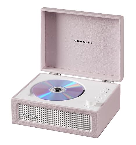 Crosley CR3517A-AM Voyager Retro Portable CD Player with Stereo Bluetooth Speakers and FM Radio, Amythest thumbnail 14