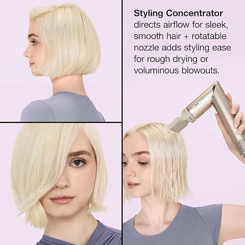 Shark FlexStyle | Air Multi-Styler & Drying System | Hair Dryer Brush for Blowouts with Coanda Auto- Wrap Curlers, Oval & Paddle Brush & Concentrator Attachment | Stone | HD430 thumbnail 6