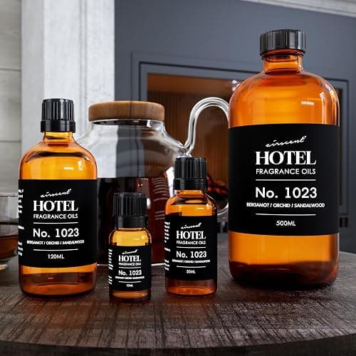 AirScent Hotel Diffuser Oil No. 1023 Inspired by The Baccarat Hotel Scent - Love Affair Fragrance Oil for Ultrasonic and Waterless Diffusers and Crafting - 10 mL, 0.34 fl oz Glass Bottle with Dropper thumbnail 7