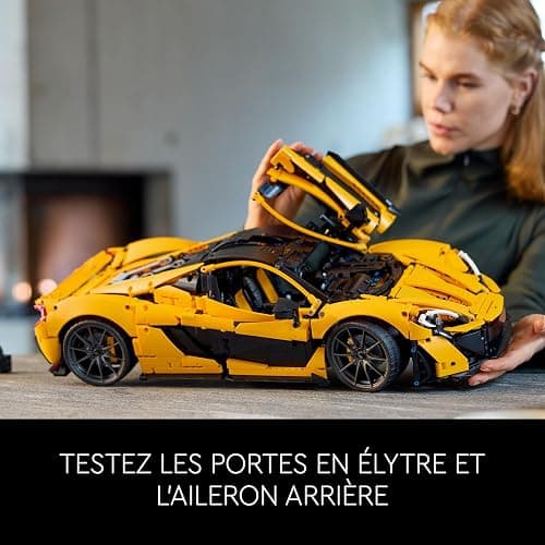 LEGO Technic McLaren P1 - Kit Maquette Hypercar pour Adultes - Idée Cadeau pour Les Passionnés de Voitures - Objet Collector à Échelle Réduite - Réplique de Voiture de Course 42172 thumbnail 6
