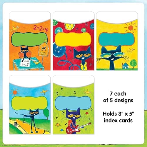 Edupress Pete The Cat Library Pockets - Multi-Pack (EP63923) thumbnail 8