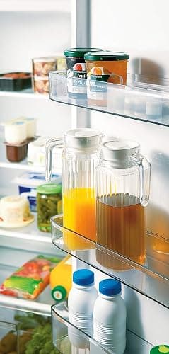 Luminarc ARC 70361 Quadro Krug, Kühlschrankkrug mit Deckel, 1.1 Liter, Glas, transparent, 1 Stück (Packung mit 2) thumbnail 8