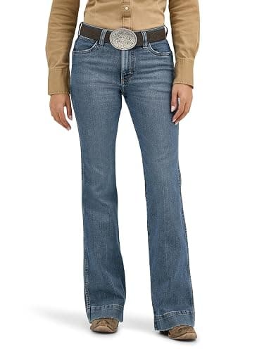 Wrangler Women's Retro Bailey High Rise Trouser Jean - Image 1