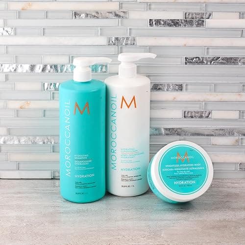 Moroccanoil Hydrating Shampoo and Conditioner Bundle thumbnail 3