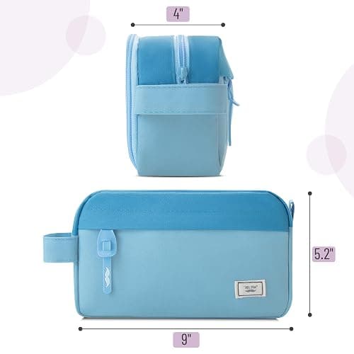 Mr. Pen Large Capacity Pencil Pouches and Bags - Mint Green School thumbnail 2