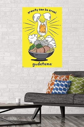 Trends International Gudetama - Gravity Wall Poster, 22.375" x 34", Unframed Version thumbnail 4