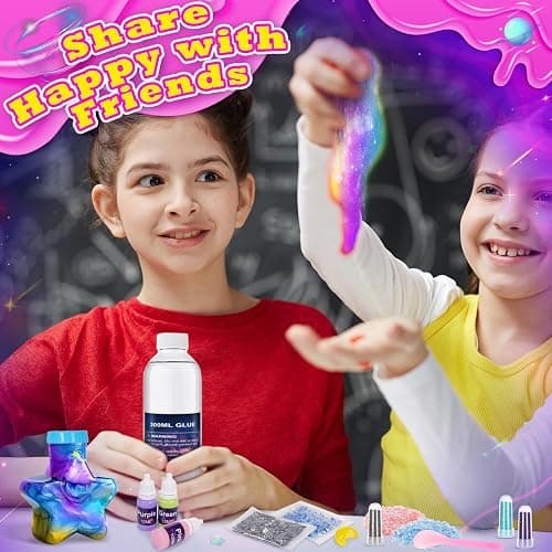 Hapikids Ice Cream Slime Set, Gift for Girls 6-12 Years thumbnail 2