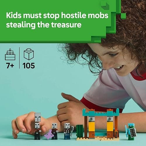 LEGO Minecraft The Illager Desert Patrol Toy Figures and Playset - Building Minecraft Toy for Kids, Boys and Girls, Ages 7+ - with 4 Figures for Pretend Play - Gift Idea for Birthdays - 21267 thumbnail 2