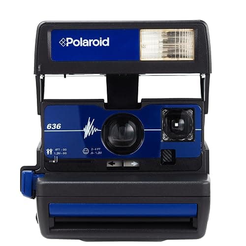 Polaroid 636 Blue Instant Film Camera - Image 1