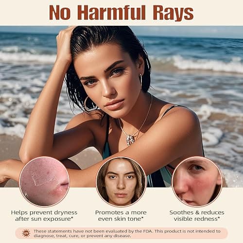 Sunless Tanning Drops to Drink | Oral Drinkable Sunless Tanning Drops for Natural Glow | Safe & Long-Lasting Enhances Natural Tan | for All Skin Types thumbnail 9