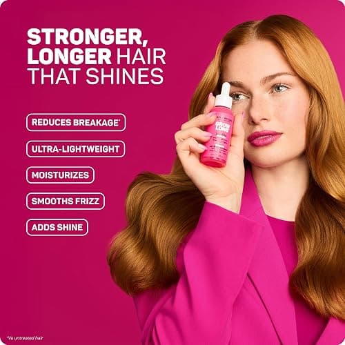 Marc Anthony Grow Long Scalp & Hair Serum - Anti-Breakage Formula Nourish, Strengthen & Hydrate Scalp & Hair Follicles - Natural Shine & Fuller-Looking Hair Strands from Root to Tip, 2 fl oz thumbnail 3