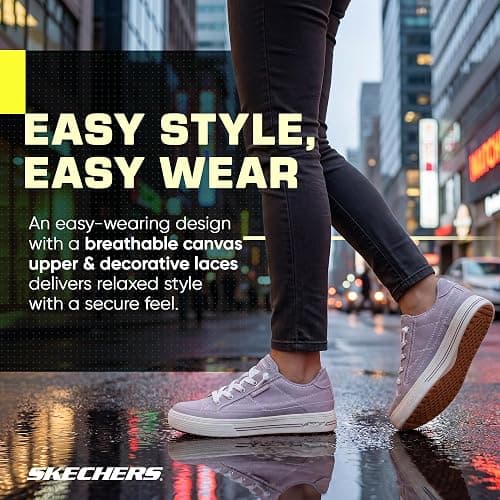Skechers Women's Arch Fit Arcade Arcata | Casual sneaker, Patented Skechers Arch Fit insole with Podiatrist-Certified Arch Support, Machine Washable, No Tie Fit thumbnail 2