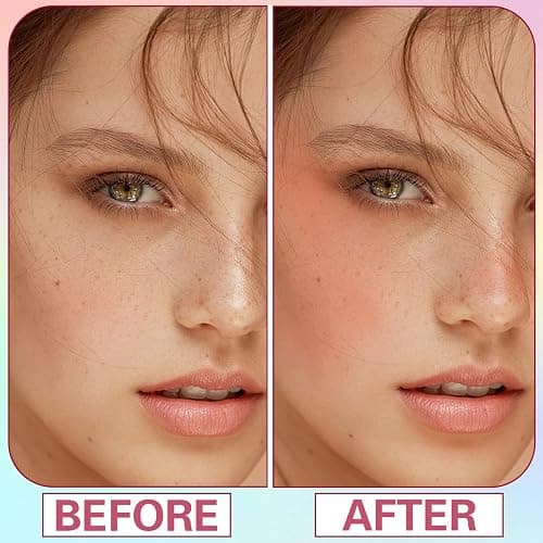 Cream Blush Stick for Cheeks Blush Makeup Stick Solid On the Go Blush Stick Soft Blush Face Stick for Lips Cheek Makeup - 01 Shy Pink thumbnail 3