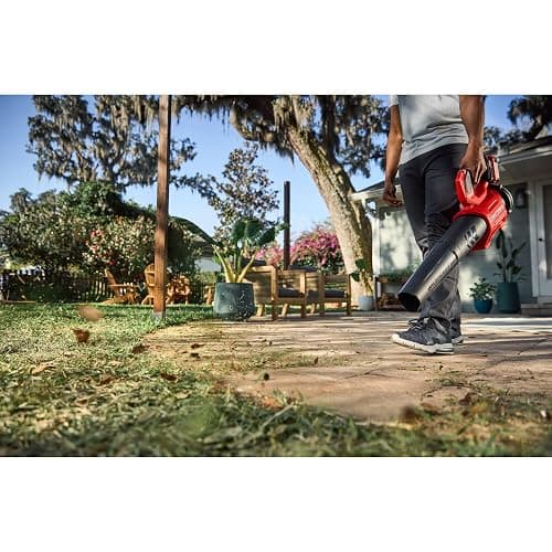 CRAFTSMAN Leaf Blower Cordless with Battery and Charger V20 RP, Up to 110 MPH Power, Handheld Electric Leaf Blower, Brushless Motor, Lightweight, 5.0Ah (CMCBL730P1) thumbnail 2