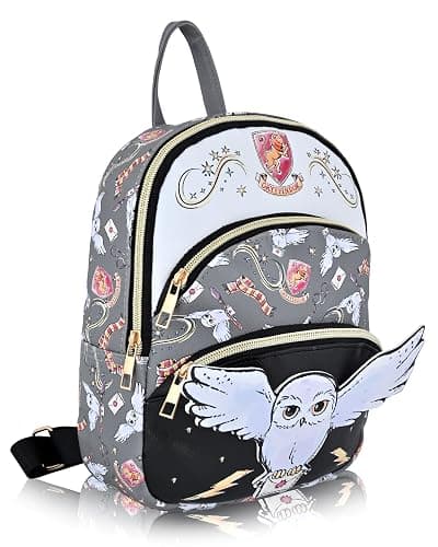 Fast Forward Harry Potter Backpack for Men, Women, Unisex | Cute PU Leather 10" Mini Backpack Purse thumbnail 2