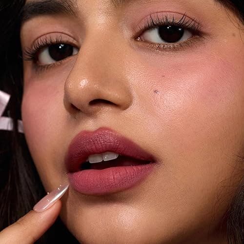 Flower Knows Strawberry Cupid Cake Lip Cream,Long Lasting Soft Pink Matte Lipstick,Hydrating Lip Stain,Transfer & Smudge-Proof Velvet Liquid Lipstick for Girls&Women,0.17 Fl Oz(V05 Pineberry) thumbnail 8