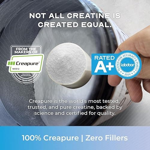 Muscle Feast Creapure Creatine Monohydrate Powder, Vegan Keto Friendly Gluten-Free, Mass Gainer, Muscle Recovery Supplement and Trusted Creatine for Muscle Growth, Creatine Powder, Unflavored, 500g thumbnail 3