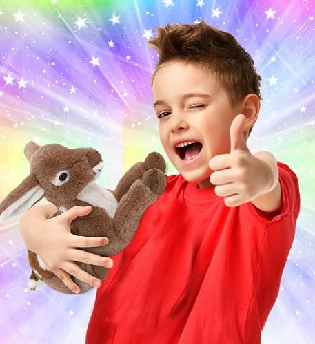 DolliBu Fawn Deer Stuffed Animal - Huggable Plush, Adorable Playtime Toy, Cute Wildlife Animal Cuddle Gift, Super Soft Plush Doll for Kids and Adults - 8 Inches thumbnail 2