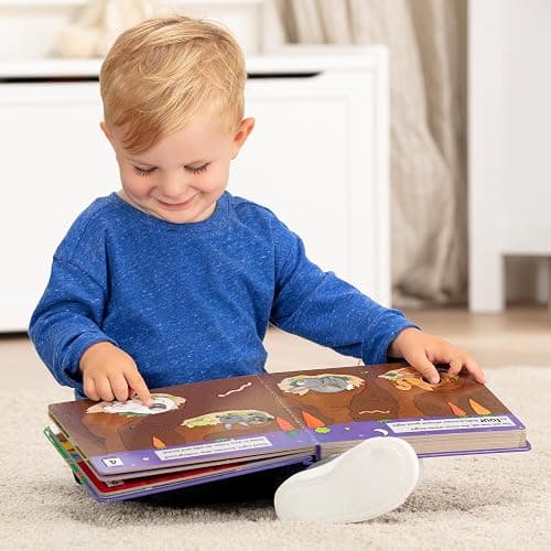 Melissa & Doug Children's Book - Poke-a-Dot: Goodnight, Animals (Board Book with Buttons to Pop) - FSC Certified thumbnail 6