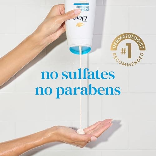 Dove Body Wash Gentle Exfoliate with Sea Minerals For 24hr Lotion-Soft Skin Moisturizing Skin Cleanser with No Sulfates No Parabens 20 oz thumbnail 2