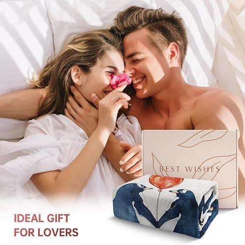 SteadStyle Gifts for Him Her Boyfriend Girlfriend, Wedding Anniversary Blanket, Romantic I Love You Birthday Gifts for Women Men, Wedding for Wife Husband Couple 60'' x 50'' thumbnail 4